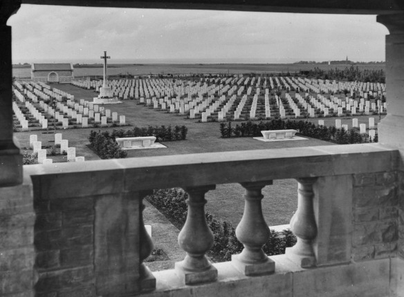 The Canadian cemetery at Bény-sur-Mer in France, where Canadian soldiers who lost their lives during D-Day and the Battle of Normandy in 1944 are buried.